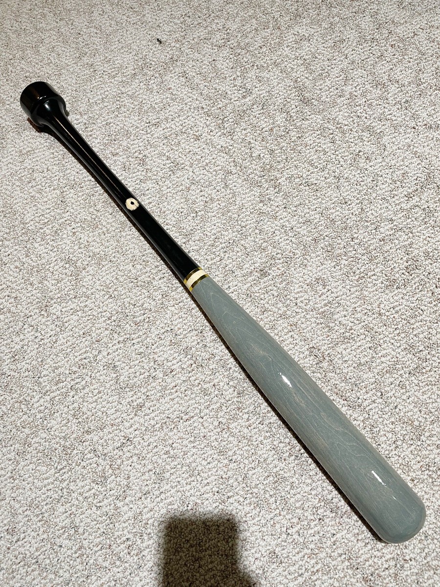 Hitting Knob 18インチ 木製値下げ⭕️ Maple Wood Baseball Bat 32in. Hockey Puck Knob. Stain Black / Gold