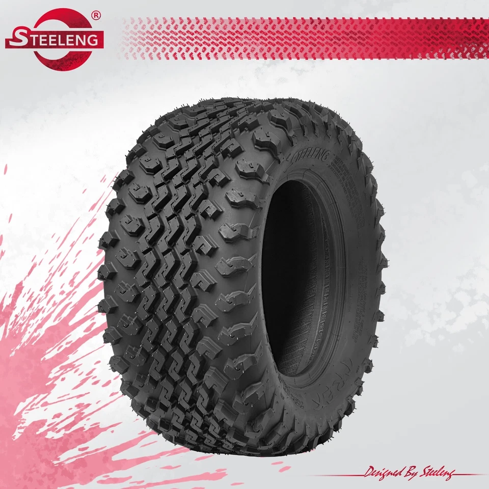 GOLF CART 12" Black VAMPIRE WHEELS / RIMS and 23" FALCON A/T TIRES (SET OF 4) - Изображение 2 из 4