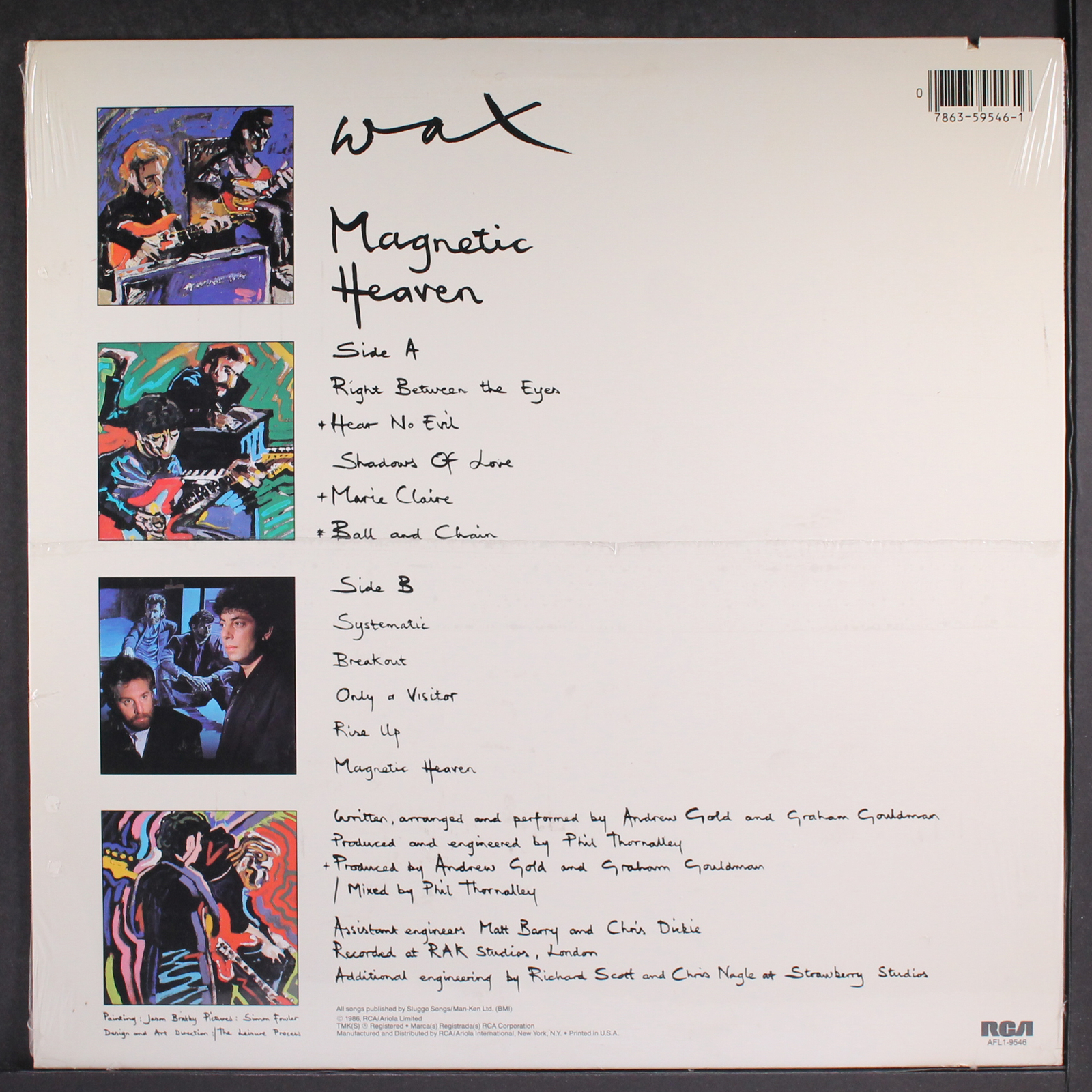 WAX heaven RCA 12" LP 33 RPM Sealed eBay