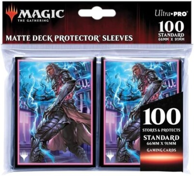 Ultra Pro Magic The Gathering 100ct Card Sleeves Kamigawa Neon Dynasty  Tezzeret | eBay