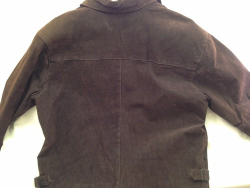 Bad Lands Authentic Outerwear brown leather jacket -Large - Picture 4 of 7