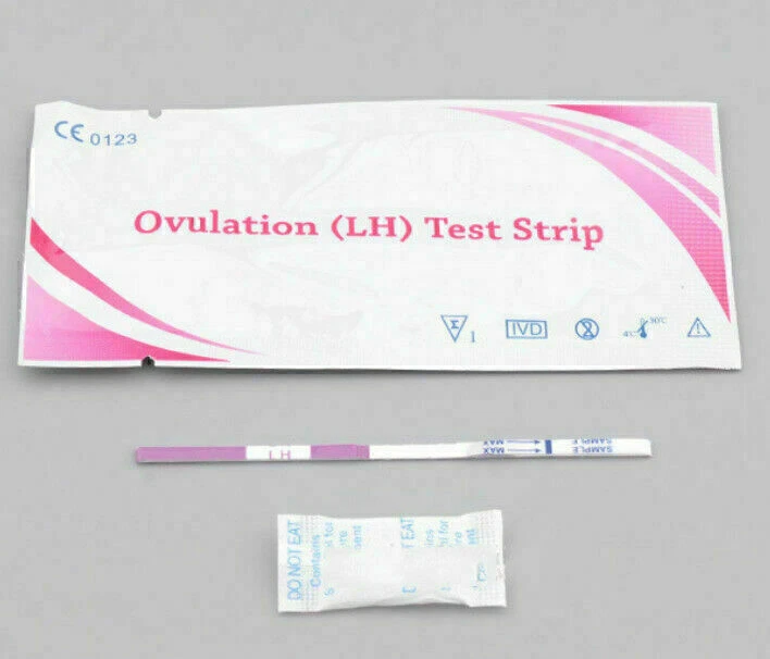 100 Ovulationstest Streifen 10miu/ml LH Eisprung Ovulation Test Damen Fruchtb DE - Bild 2 von 4