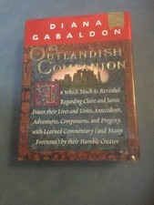 The Outlandish Companion by Diana Gabaldo - Hardcover Book Dust Jacket SIGNED