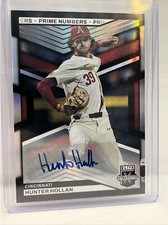 2023 Panini Elite Extra Edition Auto Autograph #70 Hunter Hollan Reds