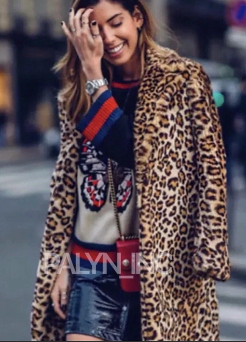 Zara printed deals coat