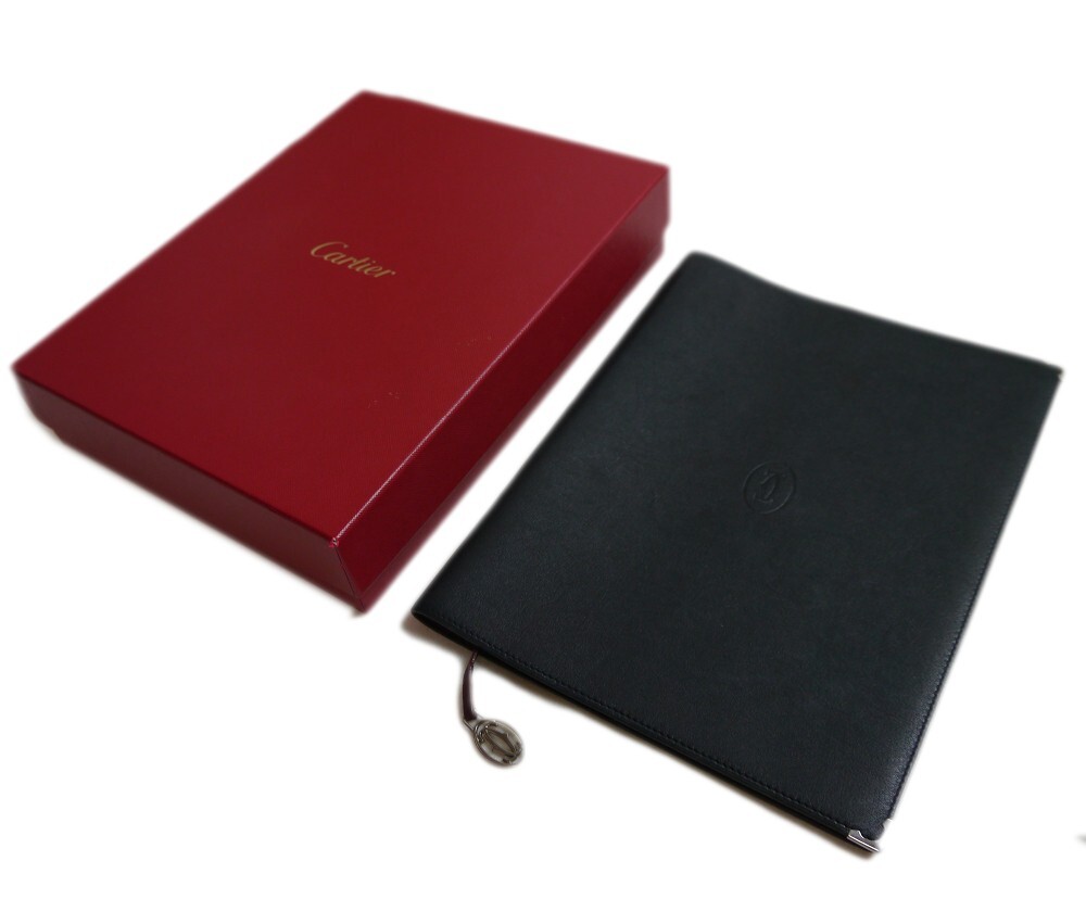 Authentic Cartier Notebook cover Leather #9044 | eBay