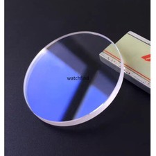 AR Blue Sapphire Flat 1.0-3.0mm Thick Watch Glass Crystal Special Size 26-42mm
