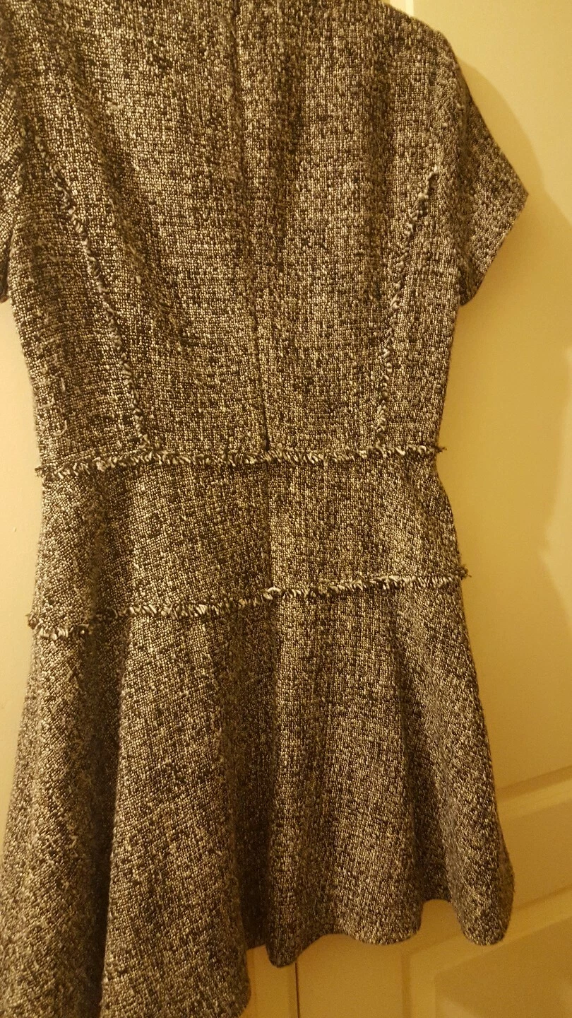 Abito classico bianco e nero Michael kors nuovo con etichetta taglia 12