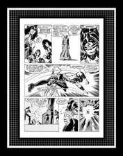 John Romita Jr. Marvel Super Special #5 Kiss Rare Production Art Pg 21 Monotone