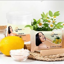 Byenblan Handmade Lemon Body Bar Soap, 4 oz Y...