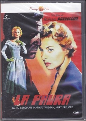 DVD LA PAURA von Roberto Rossellini mit Ingrid Bergman neu 1954