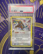 Pokémon Deoxys Holo Rare 2/17 Delta Species Pop Series 4, 2006 - PSA 7 NM