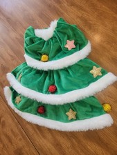 Pet Christmas Tree Costume Outfit Medium, Holiday Tree Costume Med Dog Christmas