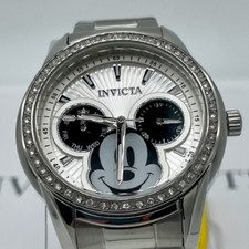 Orologio Invicta Disney Donna 38mm Topolino Edizione Limitata Cristalli 37824