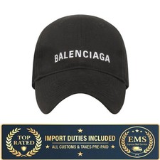 Balenciaga Logo Cap schwarz / 100 % authentis...