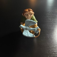 Disney Hunchback Of Notre Dame QUASIMODO With Bird Action Figure Figurine Toy 2"