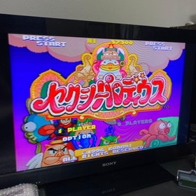Sexy Parodius SS Konami Sega Saturn Tested From Japan w/Case Manual used