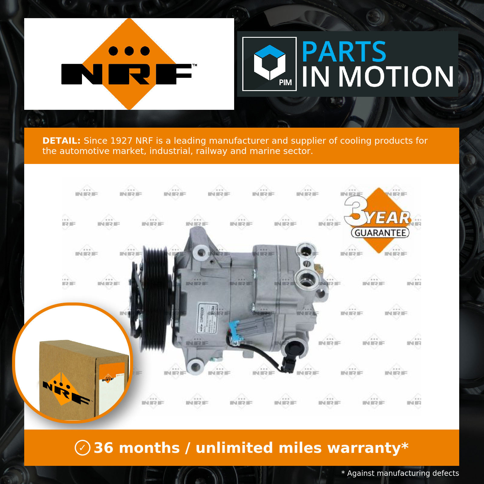 A/C Air Con Compressor Replacement Fits Vauxhall Insignia 2.0 Turbo NRF 32487 - Image 26