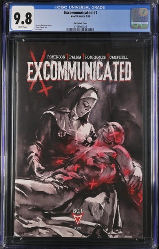 Excommunicated #1 - Ito 1:30 Retailer Incentive  - CGC 9.8 Vault Comics