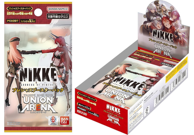 テープ付❗UNION ARENA NIKKE ブースターパック BOX Union Arena NIKKE Precious Booster Box PC02BT Official Japan
