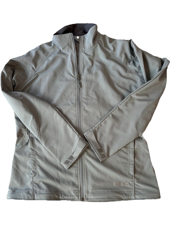 Marmot Levity Full Zip Women’s Jacket Gray XL /TG outdoor golf  preppy classic