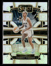 2024 Panini Select WNBA #54 Courtney Williams Prizms Silver Card Minnesota Lynx