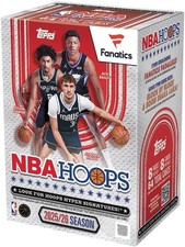 2025-26 FANATICS Exclusive Topps NBA Hoops Basketball Blaster Box Factory Sealed