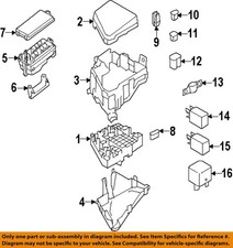 SUBARU OEM 13-23 BRZ Electrical Fuse Relay-Relay 25230AA190