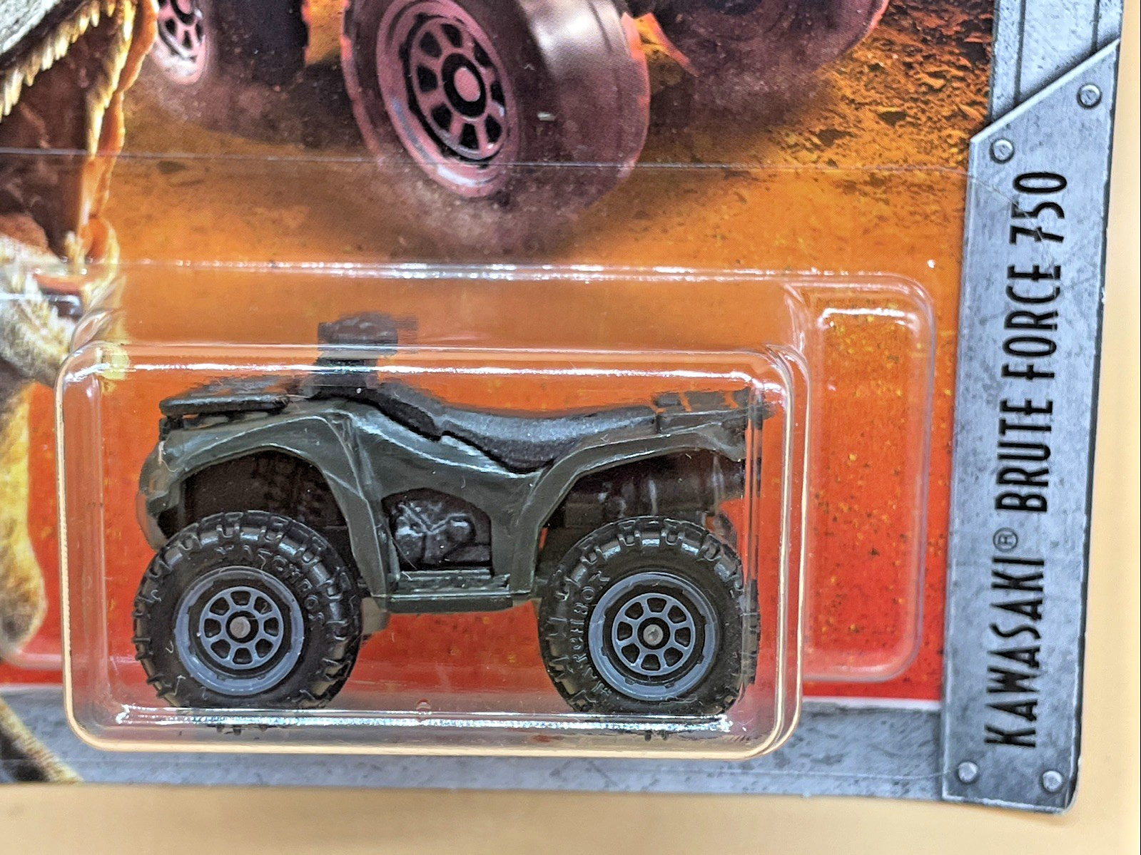 KAWASAKI TERYX4 LE '15 Jurassic Park World OFFICIAL Matchbox 4X4 Utility FMX19 - Image 9