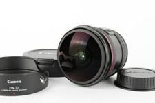 Almost Unused Canon EF 8-15mm F/4 L USM Fisheye From Japan  116A