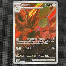 Pokémon TCG Scizor 205/197 Obsidian Flammen Illustration Rare Karte