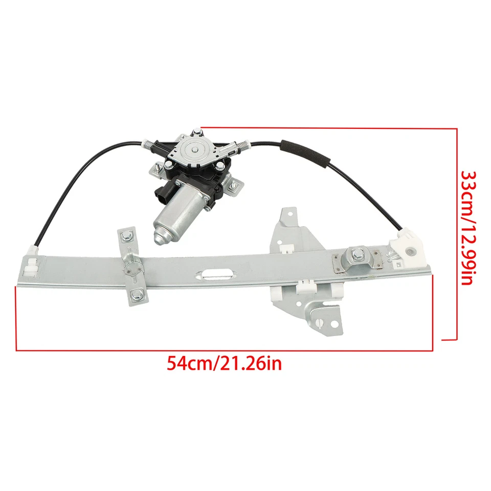 For Chevrolet Impala 2000-05 741-631 Power Window regulator W/Motor Front Right Foto 2 de 4