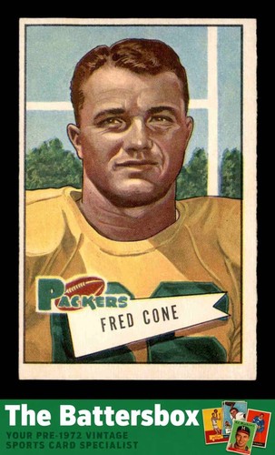 Fred Cone #33 1952 Bowman Large card
