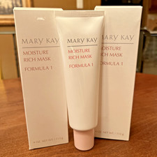 Lot of 2 - MARY KAY - Moisture Rich Mask - Formula 1 - 4 oz. 106100 - FREE SHIP