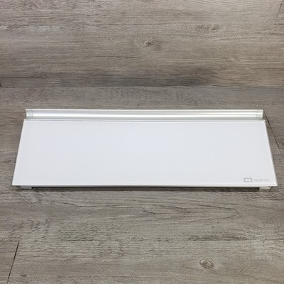 Quartet Glass Dry Erase Desktop Computer Pad 18 x 6 White GDP186 QUICK SHIP