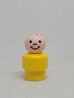 Vintage Fisher Price little people yellow boy w/red hair