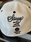 Rare Stussy World Tour White Wool Embroidered Snapback Hat Cap Vintage 90s Rare — photo 7