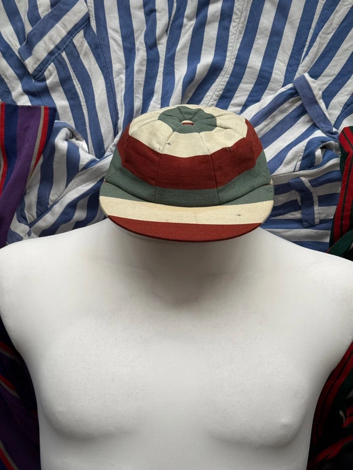 Sombrero de cricket de lana descolorida Inglaterra vintage años 40 Foto 2 de 4