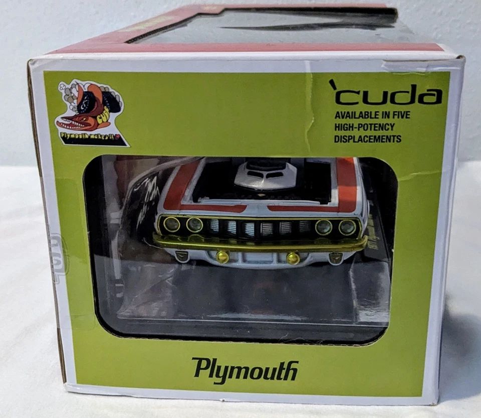 Máquinas M2 1971 Plymouth Barracuda 440 blanco perla *CHASE* Foto 4 de 4