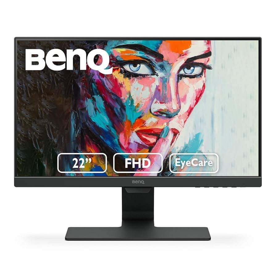 BenQ GW2280 Monitor LED Eye-Care da 22 Pollici, Full HD, 1920 x 1080