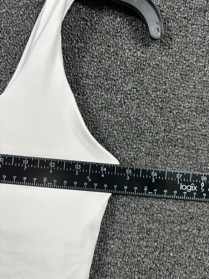 Camiseta sin mangas Lululemon Align para mujer talla 8 marfil LW1EITS Athleisure Foto 4 de 4