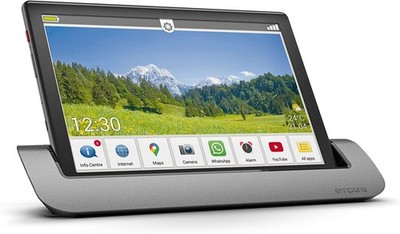 Emporia 10,1'' einfach zu bedienendes Senioren Tablet - mit WLAN und LTE/4G