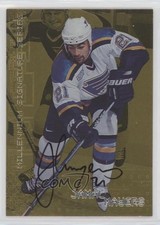 1999 ITG Be A Player Millennium Signature Series Gold Jamal Mayers #206 Auto 8d2