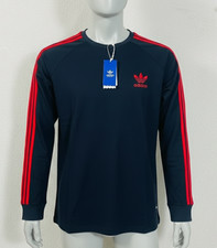 MEN'S ADIDAS  ORIGINALS  LONG  SLEEVE TOP THREE STRIPE  T-SHIRT L, XXL  SALE