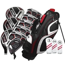 New Ray Cook Golf LH 2023 Gyro Complete Set With Bag Uniflex (Left Handed)