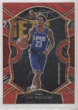 2020-21 Panini Select Concourse Red Wave Prizm Lou Williams #3 0ho3
