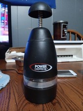 Power Chopper XL Kitchen Tool Food Chopper Black Plastic with Cap