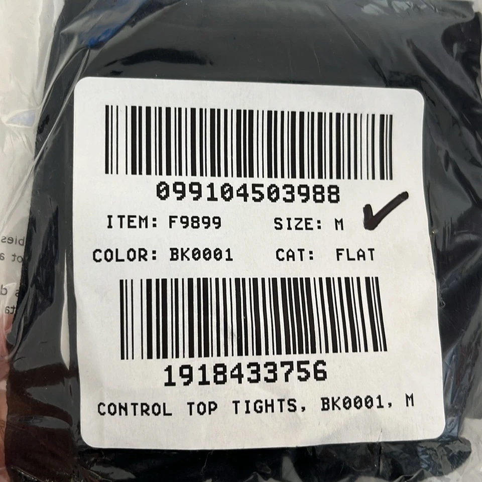 Medias opacas J Crew Control-top negras medianas Foto 4 de 4
