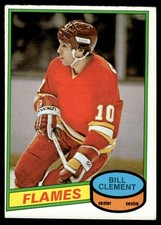 1980-81 O-Pee-Chee Bill Clement Calgary Flames #376