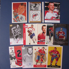 DOUG HARVEY  (12 DIFF)  PARKHURST  2003  UD CENTENNIAL  2009  CARTOPHILIUM 1983